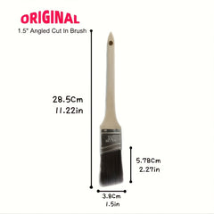 1pc Angled Cut In Paint Brush 3 81 Cm Smooth Furniture Paint Application