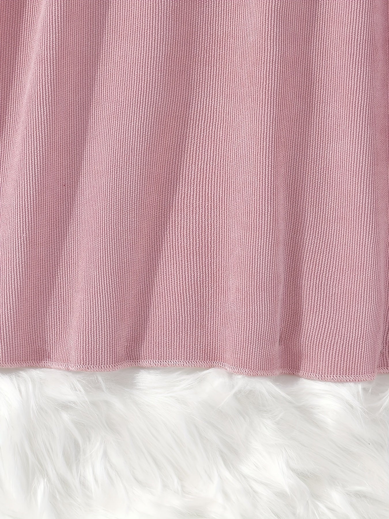 Embroidered Ruffle Collar Dress for Girls - Vacation Ready