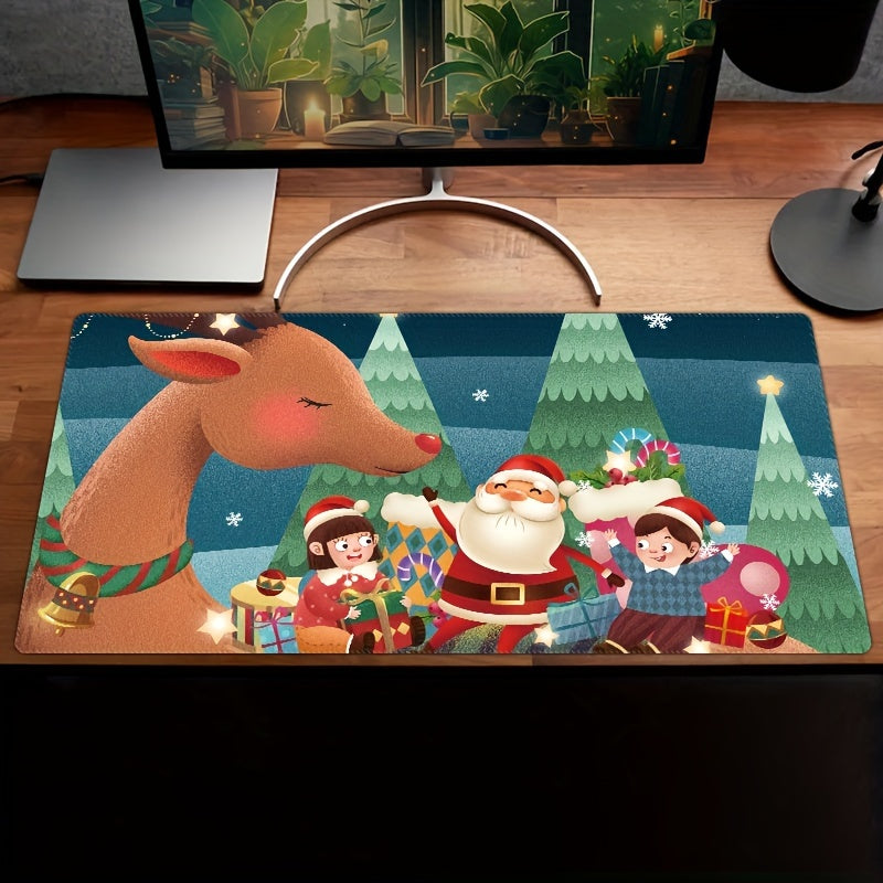 Mouse Pad Non slip Rubber Base for Computer Desk Creative Keyboard Pad