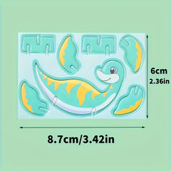 3030pcs Animal 3D Puzzle Educational Paper Jigsaw for Kids DIY Craft Kit