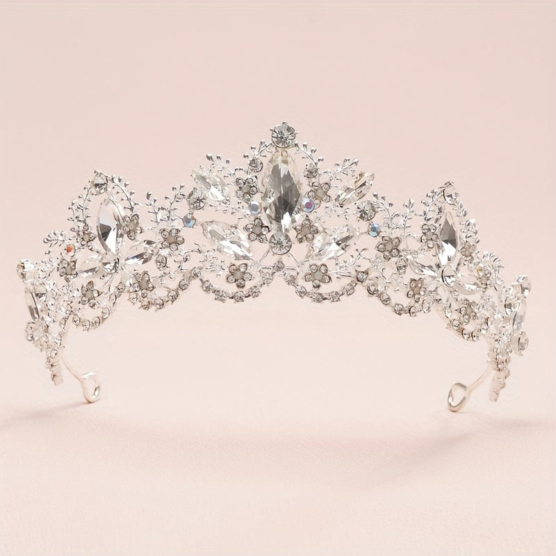 Crystal Headband Rhinestone Crown Hair Accessories