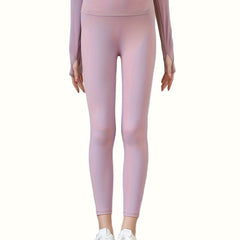 Nylon Yoga Pants Women's Peach Lift Hip Tights High Waist