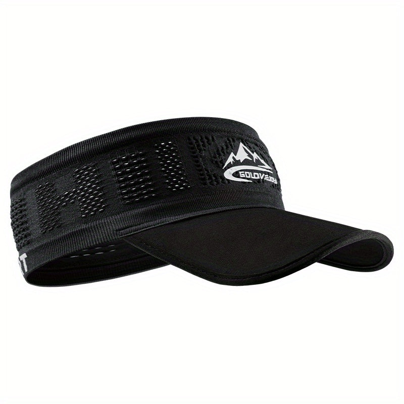 Lightweight Sport Visor Hat Elastic Breathable Sun Hat Unisex Golf Baseball Cap