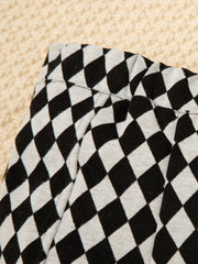 Toddler Girls Plaid Striped Flare Pants