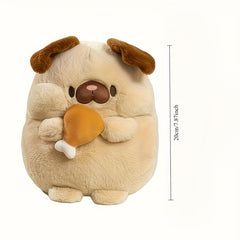 Chicken Leg Dog Toy Plush Stuffed Animal - Festive Gift