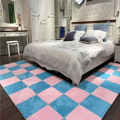 Soft Velvet Foam Floor Mat for Baby's Bedroom - Cozy & Safe