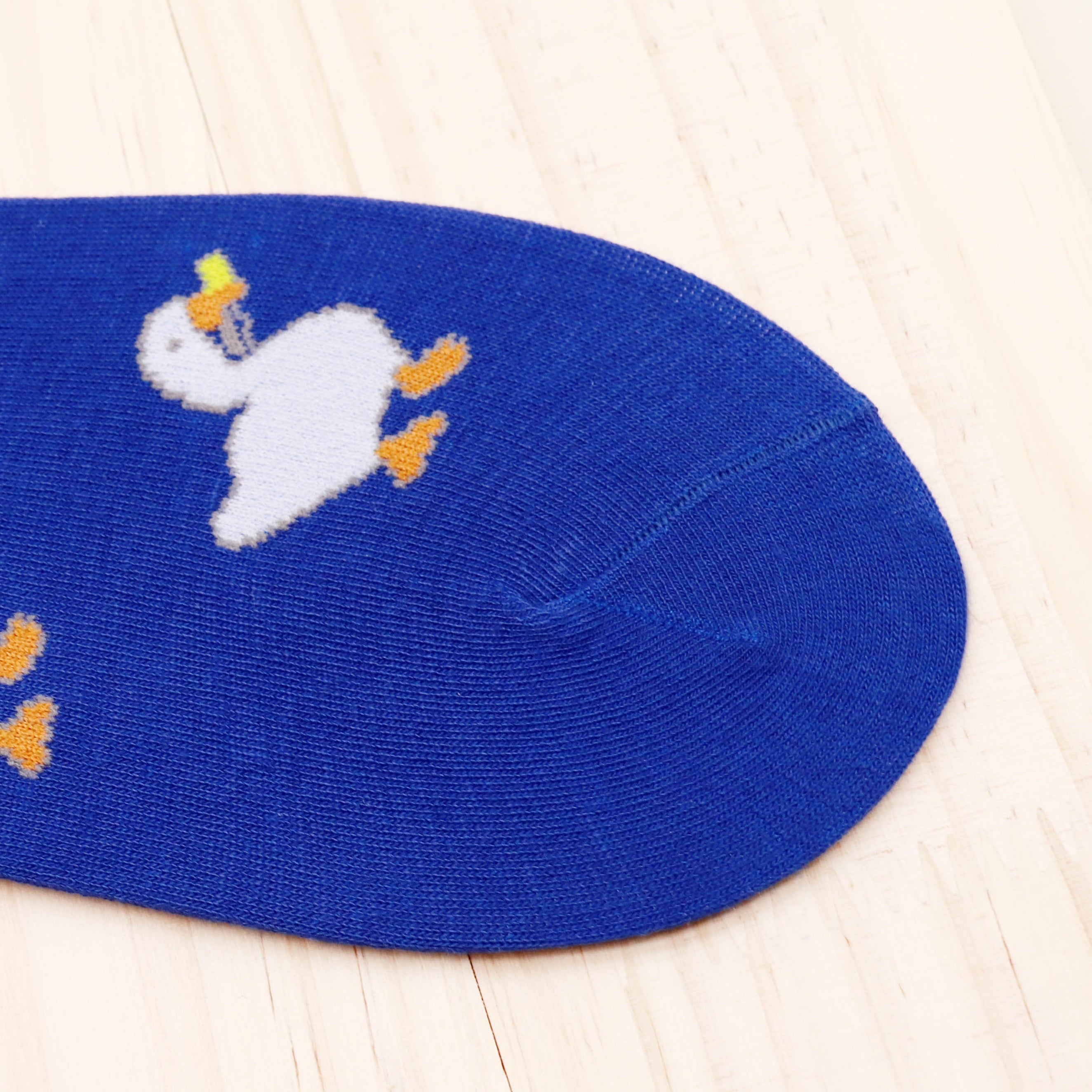Duck Pattern Elastic Mid Tube Socks Women's Stockings