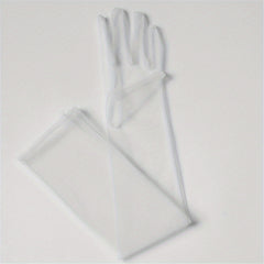 Vintage Mesh Gloves Thin Short Breathable Wedding Bridal Accessories