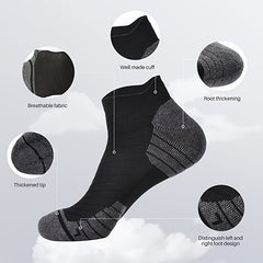Breathable Compression Ankle Socks for Running