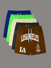 LOS ANGELES Swim Trunk Men's Swimwear Pants Quick Drying