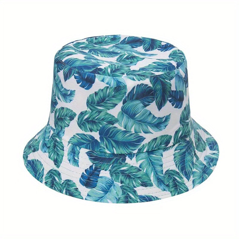Reversible Bucket Hat Lightweight Casual Sun Hat Spring & Summer