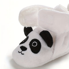 Baby Girls Cartoon Animal Boots Non Slip Warm Fleece Toddler Shoes