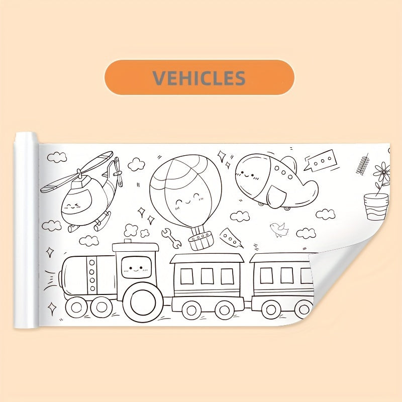 DIY Coloring Paper Roll for Painting, Roll 299 Drawing
