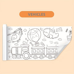DIY Coloring Paper Roll for Painting, Roll 299 Drawing