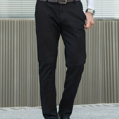 Men's Formal Solid Stretch Dress Pants - Spring Summer Business