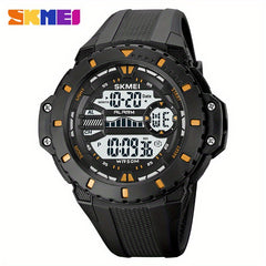 Multifunctional Chronograph Alarm Student s Watch Outdoor Waterproof Sports
