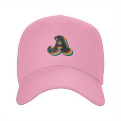 Vintage Grunge Style A Monogram Trucker Cap