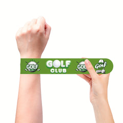 24pcs Golf Party Bracelets Green Scheme Golf Birthday Party Favors