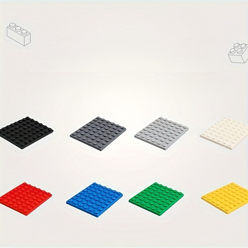 20pcs 6x8 Small Brick Blocks Compatible with MOC 3036 for DIY Toy Enthusiasts