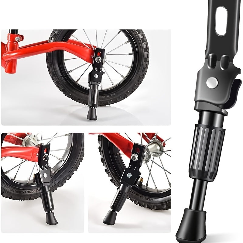 Bike Kickstand for 12-18 Inch Wheel Steel Bikes, Support Racks Replacement