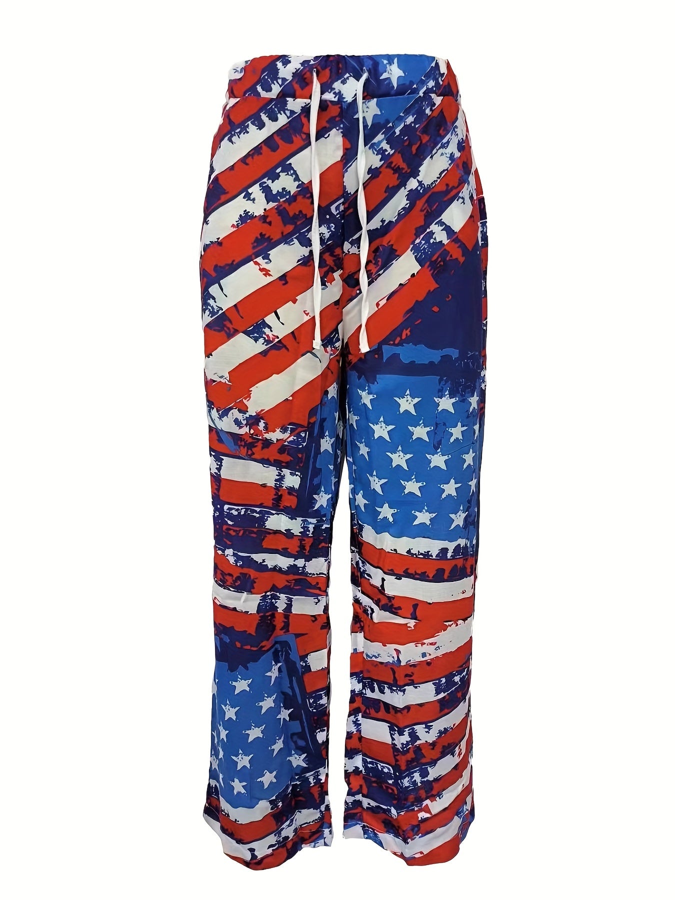 Tie Dye Drawstring Sweatpants Straight Leg Casual Pants for Men