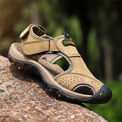 SENBURNY Men's Breathable Closed Toe Outdoor Sandals