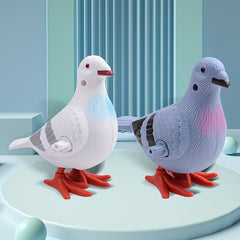 Clockwork Pigeon Toys Jumping Simulation Small Animals Walking Toys