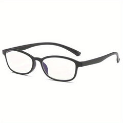 Square Frame Eyeglasses Light Blocking Lightweight Portable Glasses