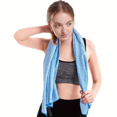 Double Sided Velvet Beach Towel Sports Towel Quick Drying
