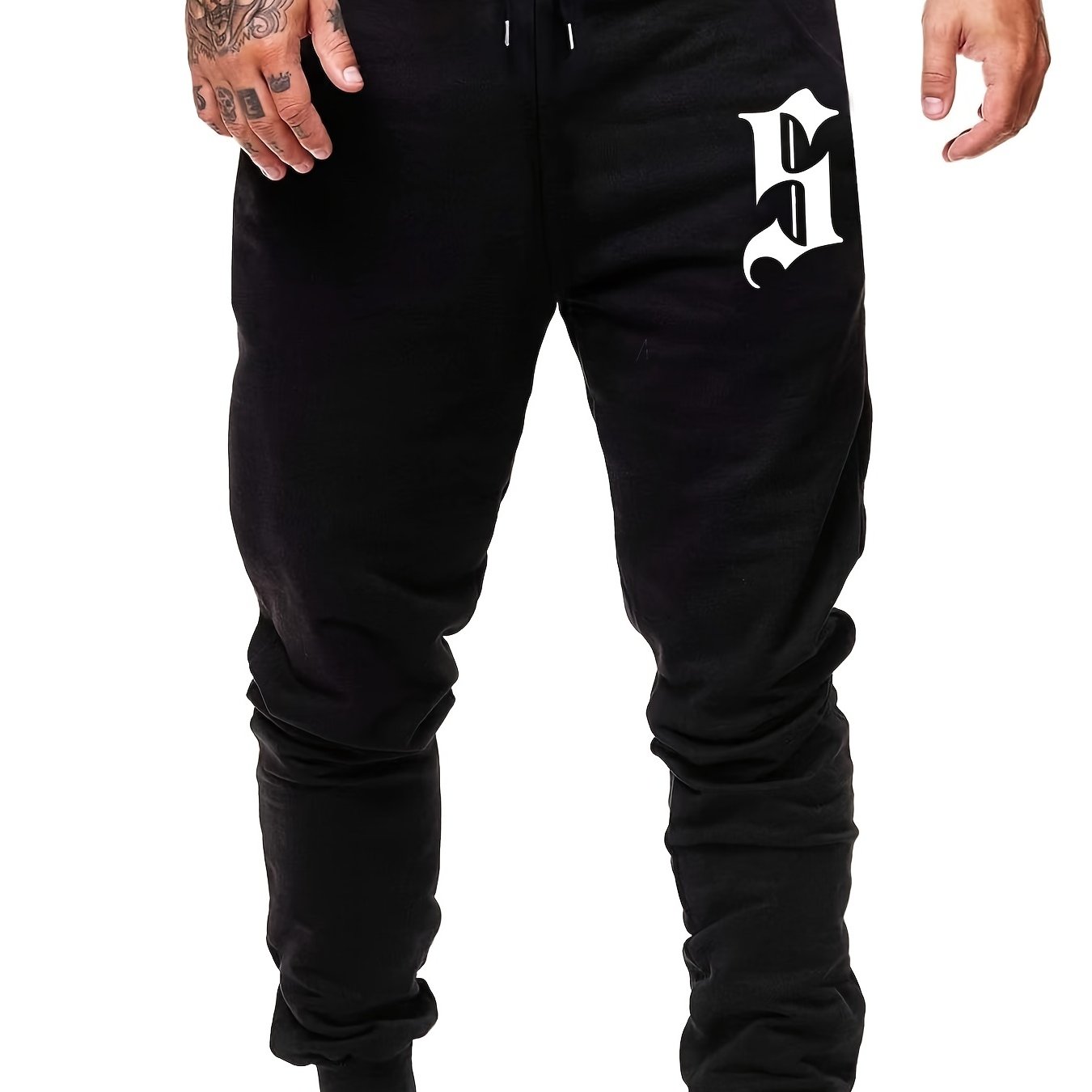 Men's S Print Casual Joggers Pants Spring Summer Autumn Wear