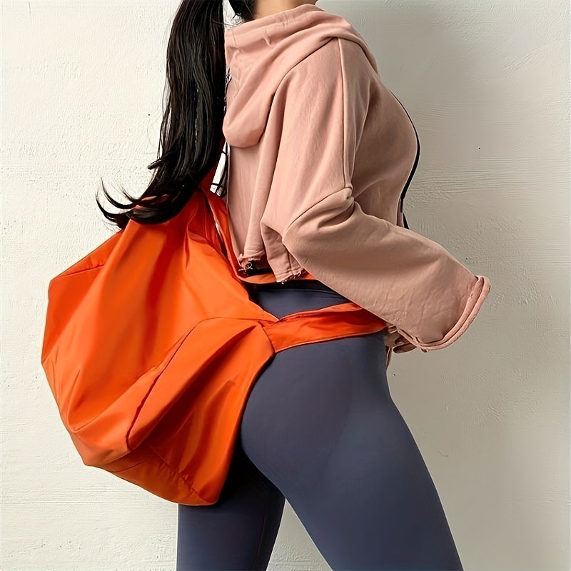 Single Shoulder Sports Backpack Large Capacity Handheld Fitness Bag