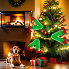 Christmas Artificial Leg Tree Decoration Santa Elf