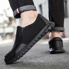 Men's Slip On Canvas Shoes Casual Flats Lightweight for Spring & Summer