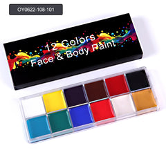 Waterproof Face Body Paint Halloween Cosplay