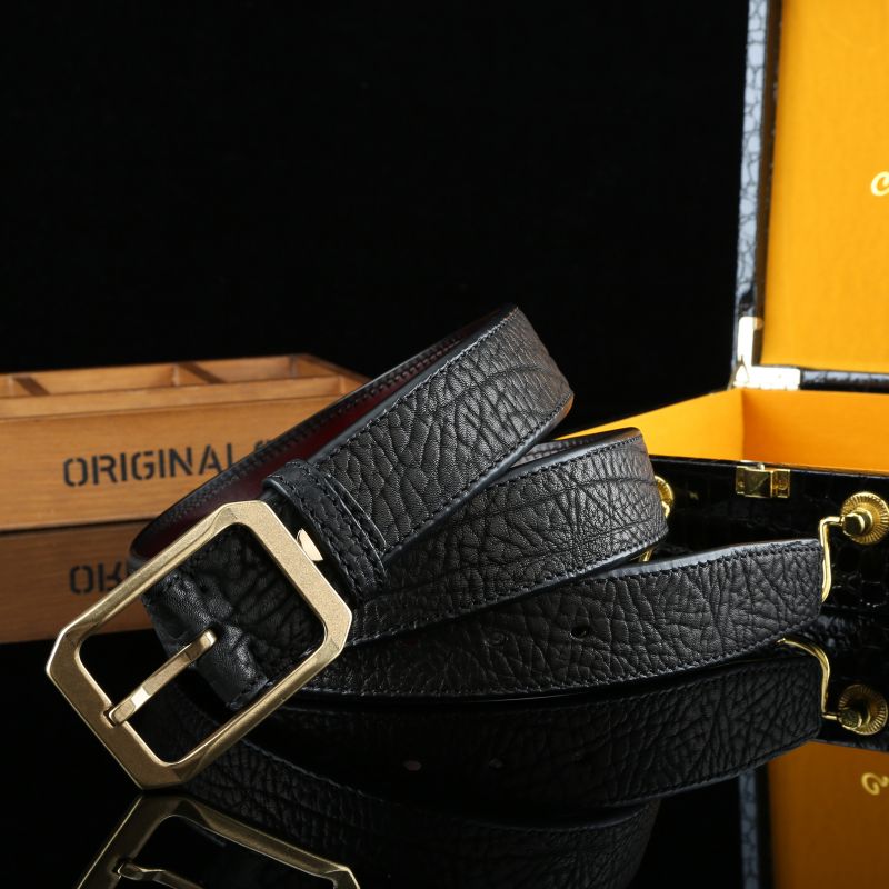 Men's Wild Style Pure Copper Buckle Belt - 1 5in