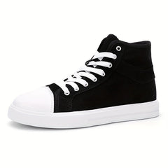 Women's Lightweight Canvas Lace-Up Walking Shoes
