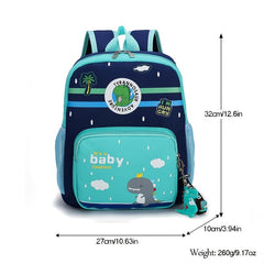 Large Capacity Dinosaur Backpack for Kids