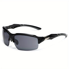 Wrap Around Sports Sunglasses UV400 Protection Eyewear For Men