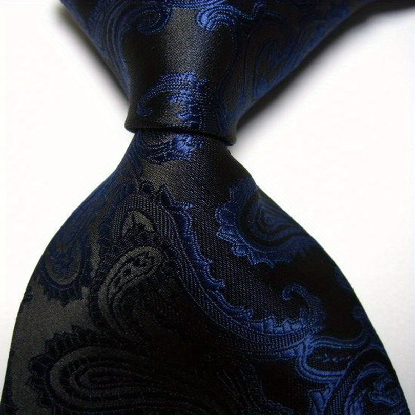 Men's Complex Patterns Necktie Set