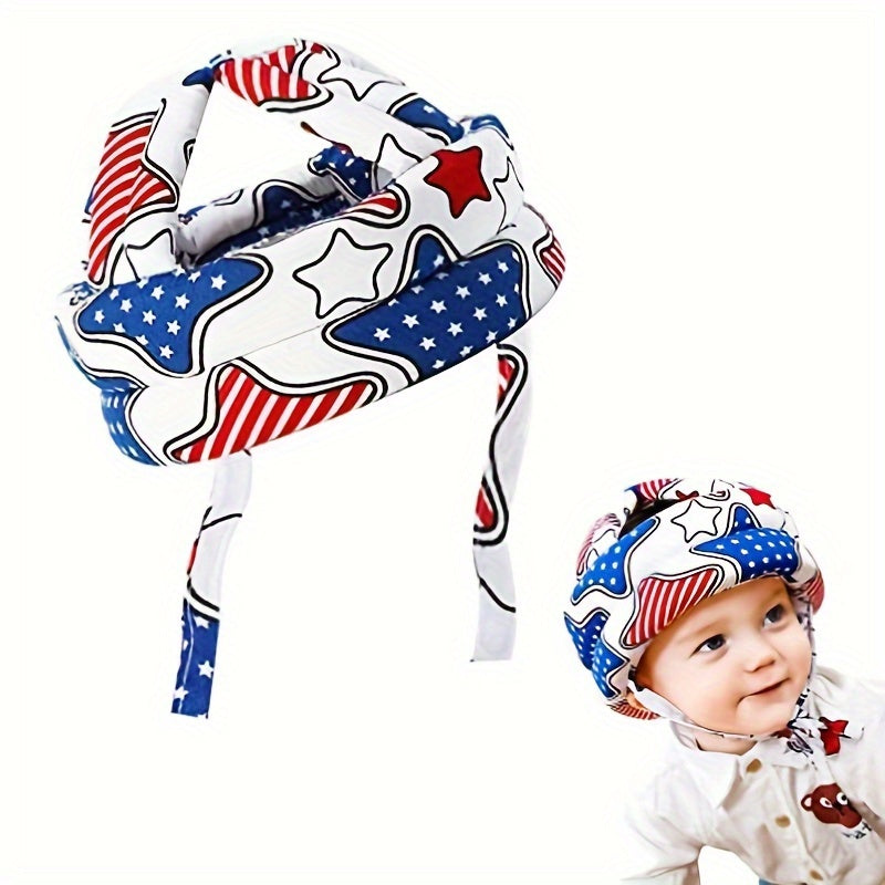Baby Safety Helmet Anti Fall Cap Infant Head Protector Adjustable Protection