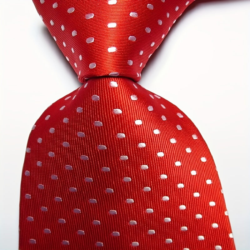 Men's Polka Dot Tie Classic Fashion Accessory