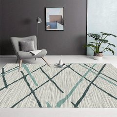 Green Large Carpet Modern Area Rug For Living Room