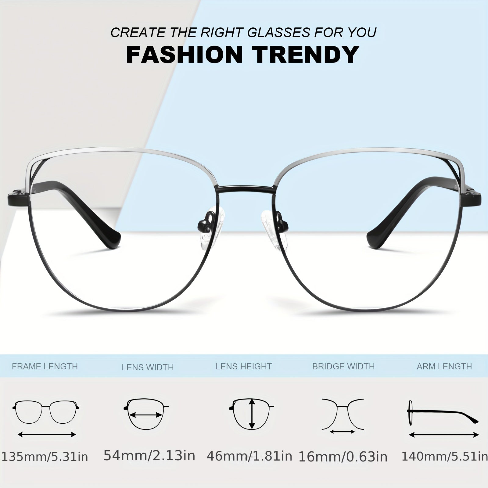Men's Light Blocking Glasses Lightweight Frame Glasses