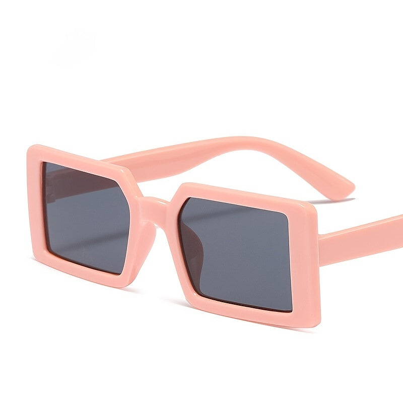 Boys Vintage Rectangle Sunglasses for Party