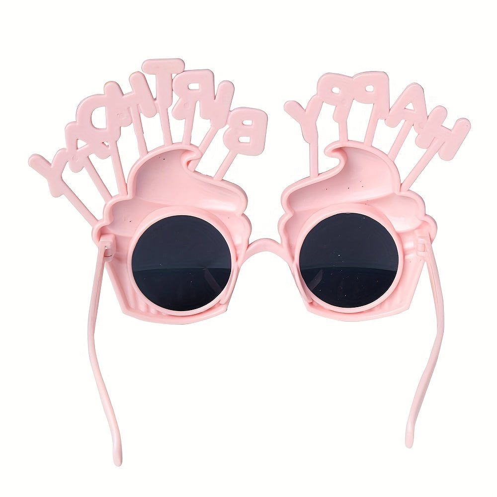 2pcs Girl's Birthday Glasses Children's Party Funny Accessories