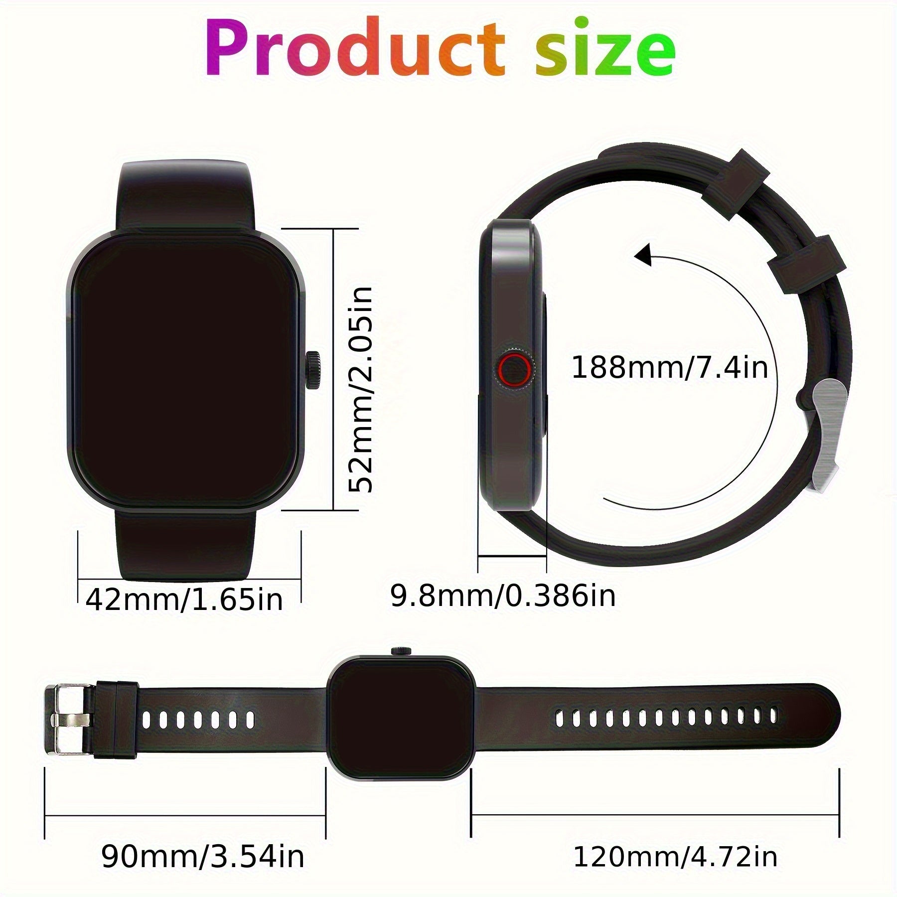 Smartwatch Outdoor Avant Garde Style Watch