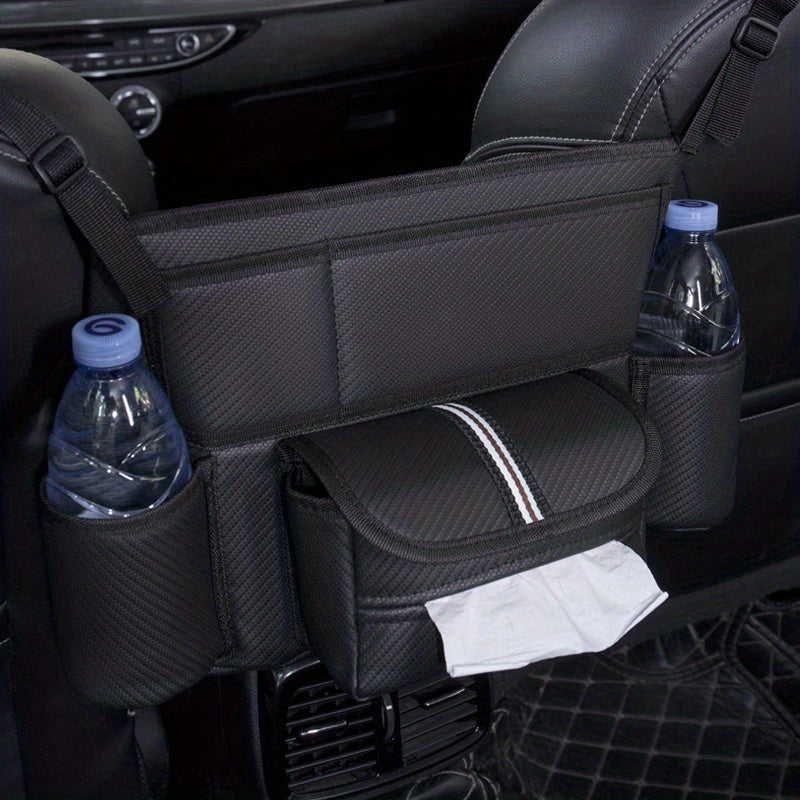 Car Storage Pocket Between Seats With Cup Holder Car Purse Holder