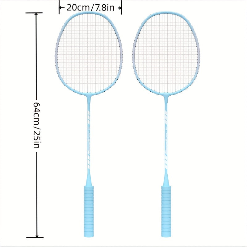 Lightweight Carbon Fiber Badminton Racket for Outdoor Practice