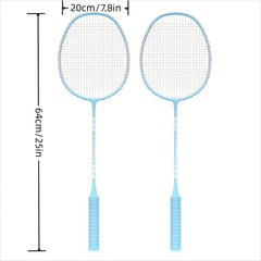 Lightweight Carbon Fiber Badminton Racket for Outdoor Practice