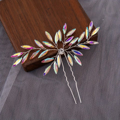 Crystal Bridal Hair Comb Headdress Rhinestone Insert Comb Prom Hair Accessories